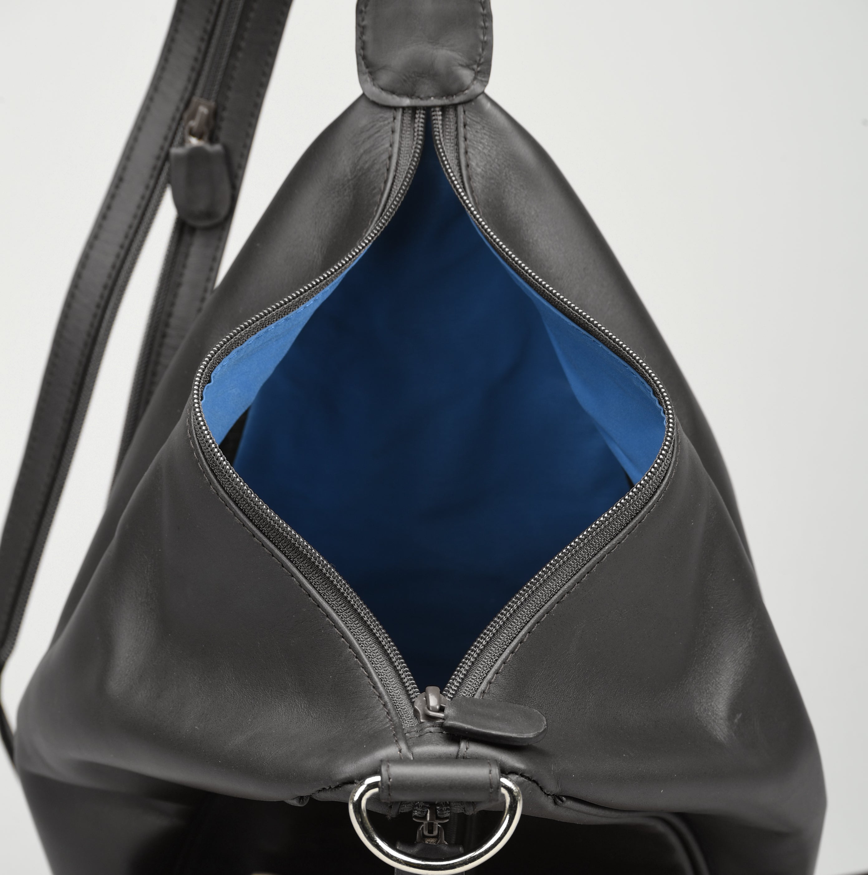 East Born Black Travel Bag Interior